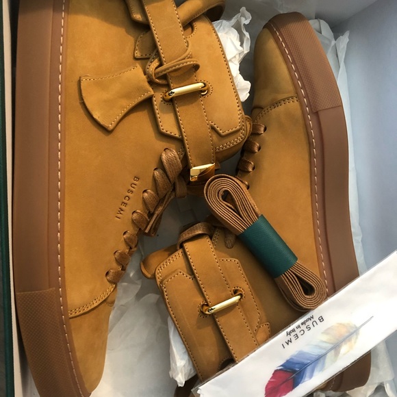 Buscemi Other - Men Buscemi,100mm,wheat gum, size 44EU/11US